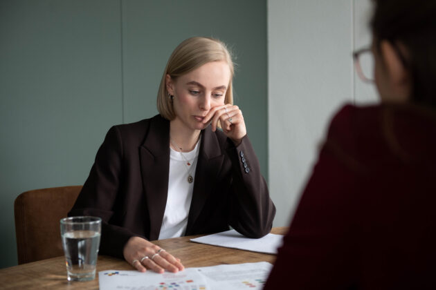 Uitslag bespreken met coach sara